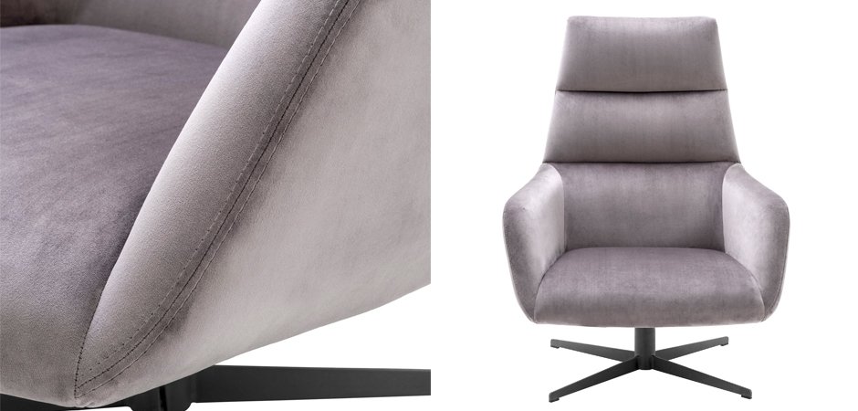 Кресло Eichholtz Swivel Chair & Ottoman Nautilus Кресло Eichholtz Swivel Chair & Ottoman Nautilus - Loft-Concept в Перми