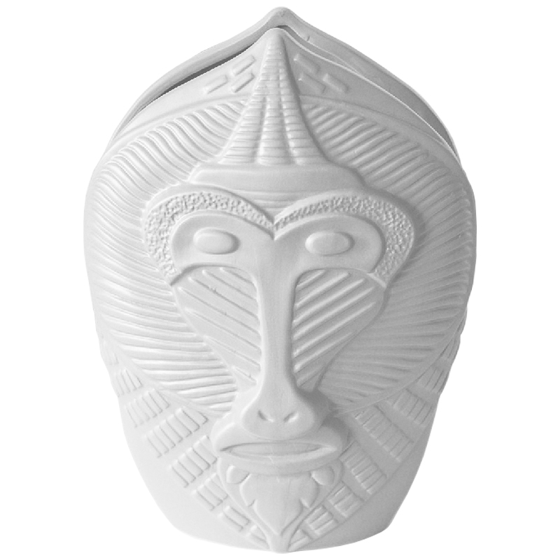 Ваза Color Monkey Vase white II Белый в Перми | Loft Concept 