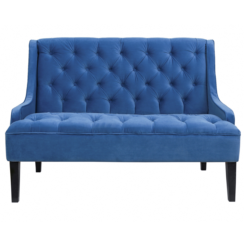 Диван Folket Sofa velour blue Синий в Перми | Loft Concept 