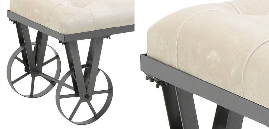 Банкетка Bench Seat Loft white Банкетка Bench Seat Loft white - Loft-Concept в Перми