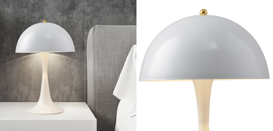 Настольная лампа Walter Table Lamp white Настольная лампа Walter Table Lamp white - Loft-Concept в Перми