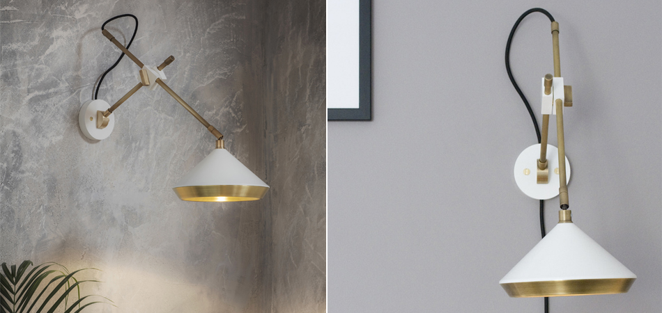 Бра Bert Frank SHEAR SHEAR WALL LIGHT Белый Бра Bert Frank SHEAR SHEAR WALL LIGHT Белый - Loft-Concept в Перми