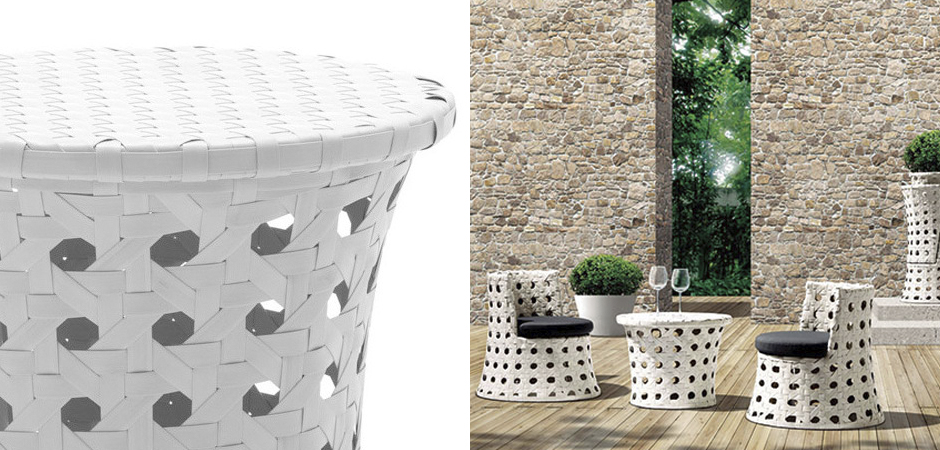 Кофейный стол White Braid Coffee Table Кофейный стол White Braid Coffee Table - Loft-Concept в Перми