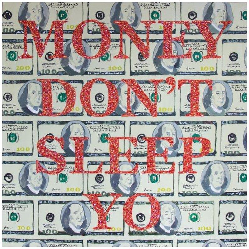 Картина “Money Don’t Sleep Yo” Мульти в Перми | Loft Concept 