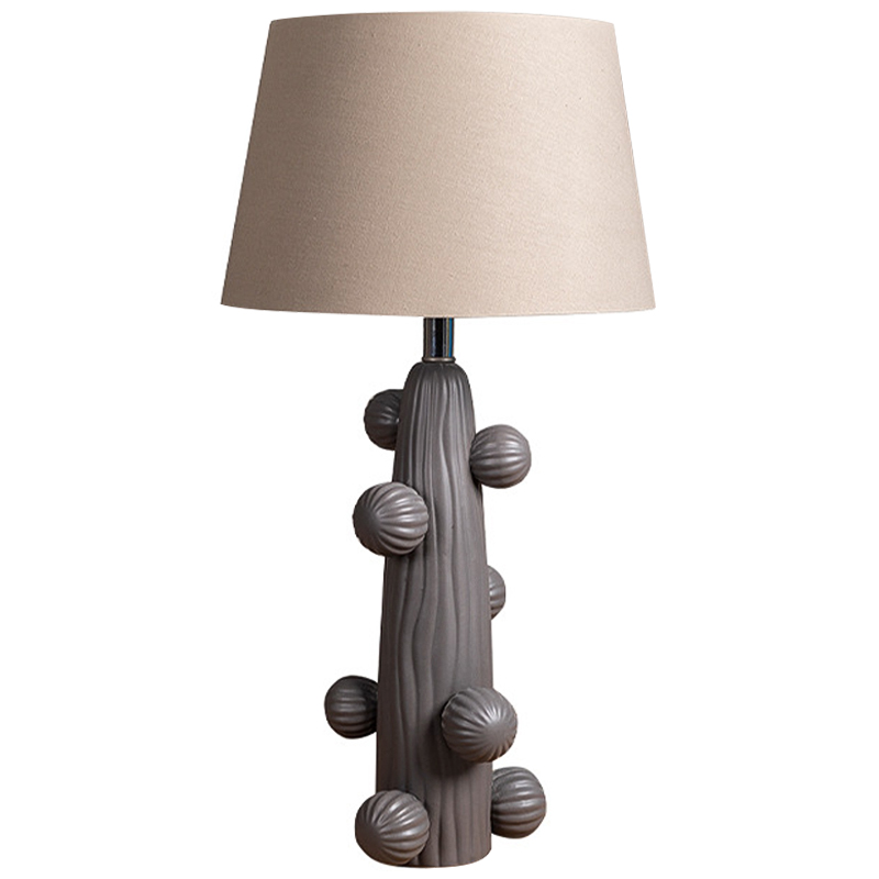 Настольная лампа Molecule Table Lamp Grey Серый Бежевый в Перми | Loft Concept 