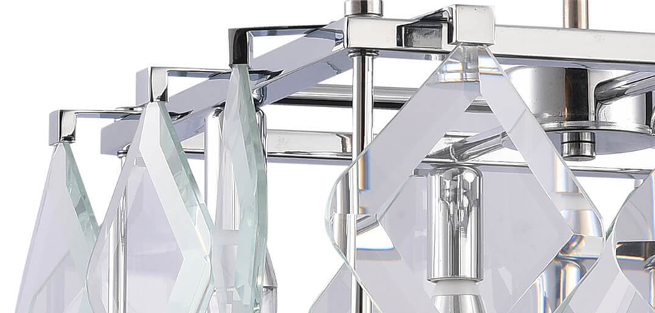 Люстра Glass Rhombus Lighting square Люстра Glass Rhombus Lighting square - Loft-Concept в Перми