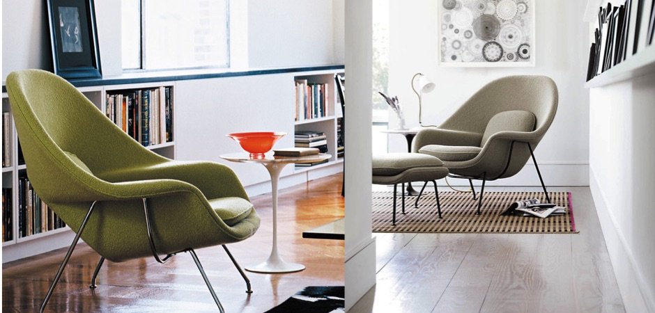 Кресло Womb Chair and Ottoman Кресло Womb Chair and Ottoman - Loft-Concept в Перми
