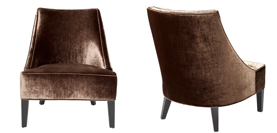 Кресло Eichholtz Chair Dulwich Aegean orange Кресло Eichholtz Chair Dulwich Aegean orange - Loft-Concept в Перми