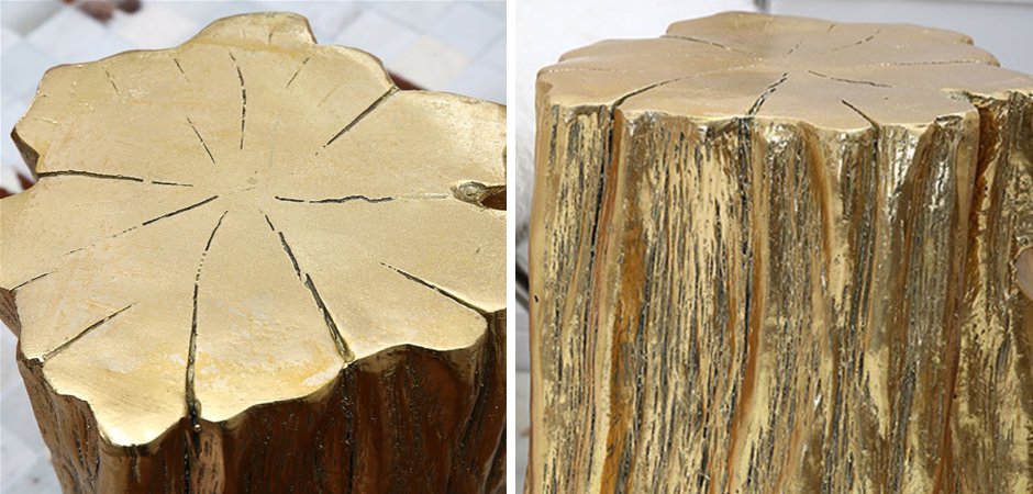 Стол приставной Stump Gold Стол приставной Stump Gold - Loft-Concept в Перми