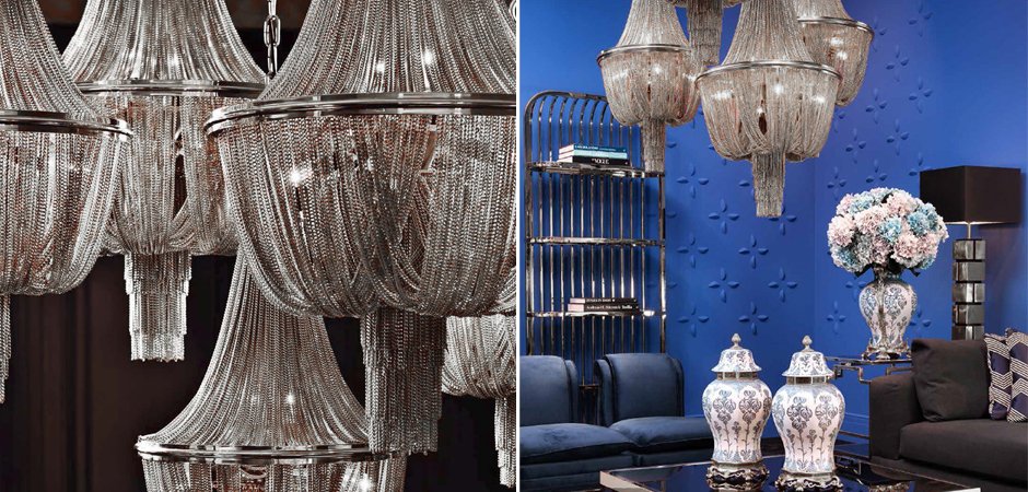 Люстра Chandelier Martinez Nickel L - Loft-Concept в Перми