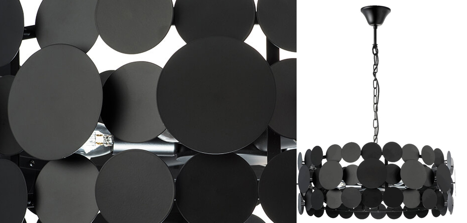 Люстра Black Matte Disk D60 Люстра Black Matte Disk D60 - Loft-Concept в Перми