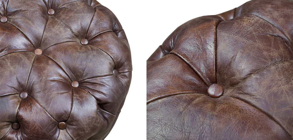 Пуф Loft Leather Buttons Пуф Loft Leather Buttons - Loft-Concept в Перми