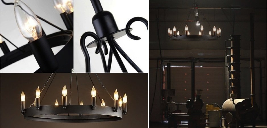 Люстра Camino Round Chandelier Люстра Camino Round Chandelier - Loft-Concept в Перми