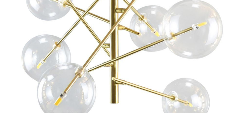 Люстра Gallotti & Radice Bolle Рanging Lamp 8 плафонов Люстра Gallotti & Radice Bolle Рanging Lamp 8 плафонов - Loft-Concept в Перми