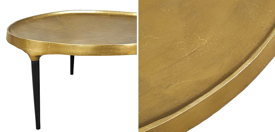 Кофейный стол Brass Stains Table Кофейный стол Brass Stains Table - Loft-Concept в Перми