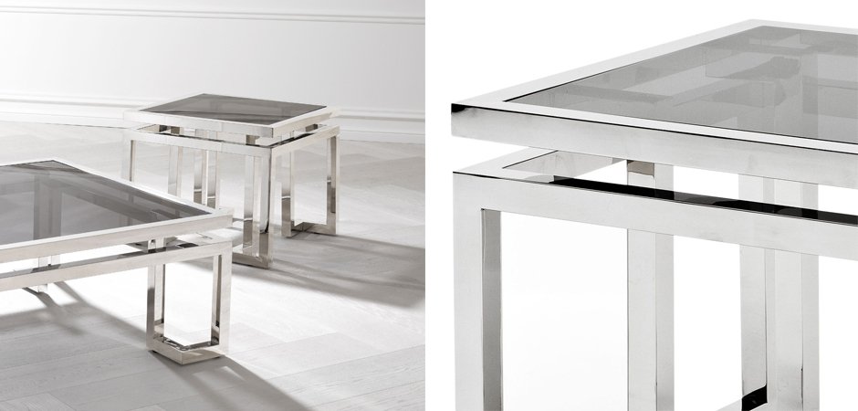 Приставной стол Eichholtz Side Table Palmer Приставной стол Eichholtz Side Table Palmer - Loft-Concept в Перми