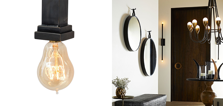 Бра Arteriors HUTU WALL LIGHT Black Бра Arteriors HUTU WALL LIGHT Black - Loft-Concept в Перми