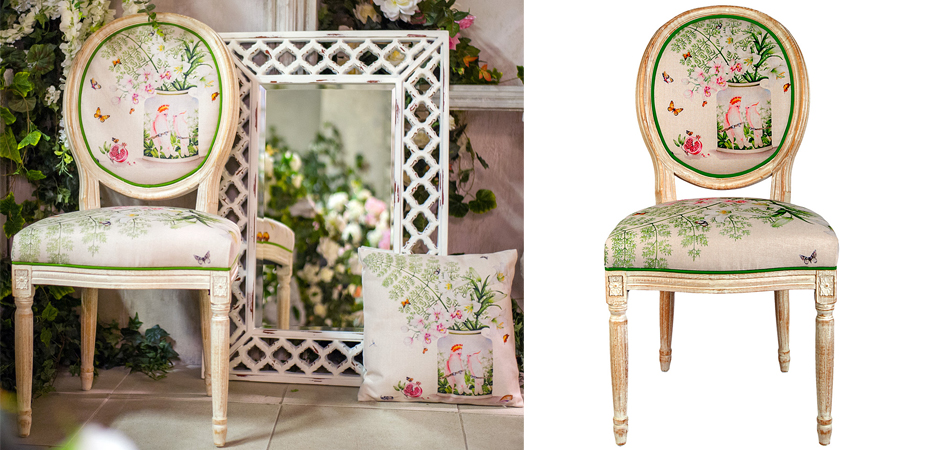 Стул Lilies and Orchids Stool Стул Lilies and Orchids Stool - Loft-Concept в Перми