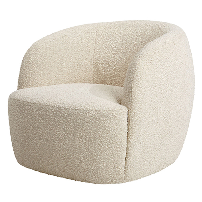 Кресло Boucle Armchair Pacific Белый в Перми | Loft Concept 