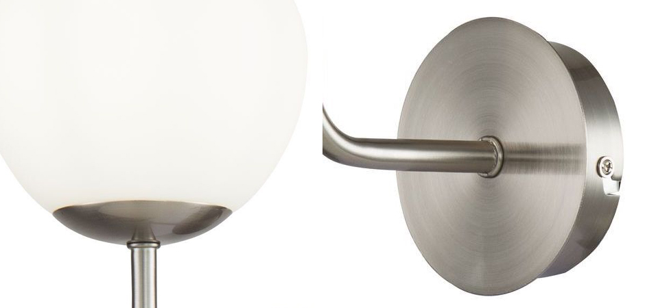 Бра Tiepolo Ball Sconces nickel Бра Tiepolo Ball Sconces nickel - Loft-Concept в Перми