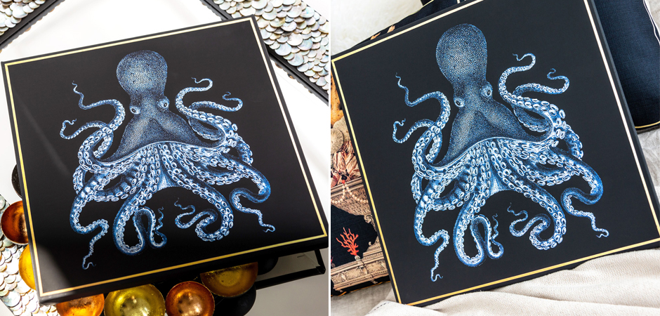 Постер Blue Octopus Poster 2 Постер Blue Octopus Poster 2 - Loft-Concept в Перми