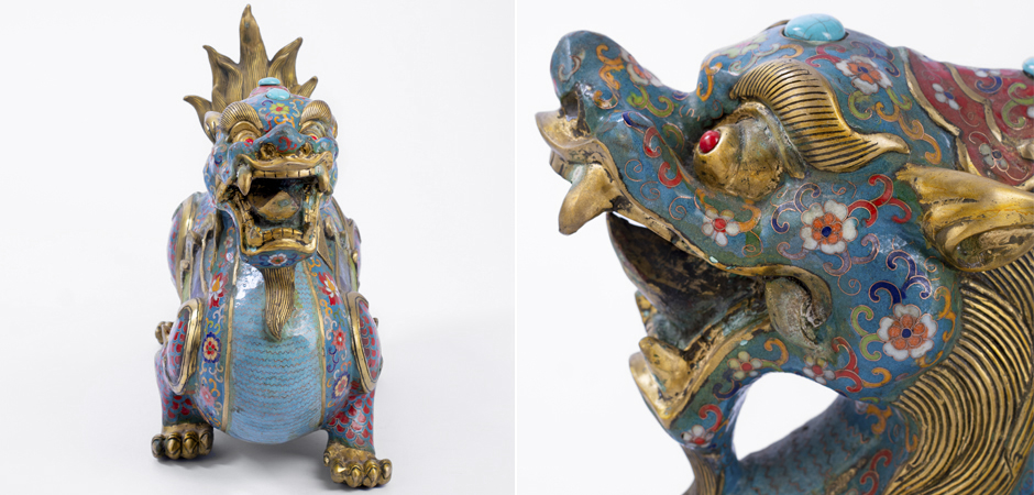 Большой Бронзовый Китайский дракон - Loft-Concept в Перми