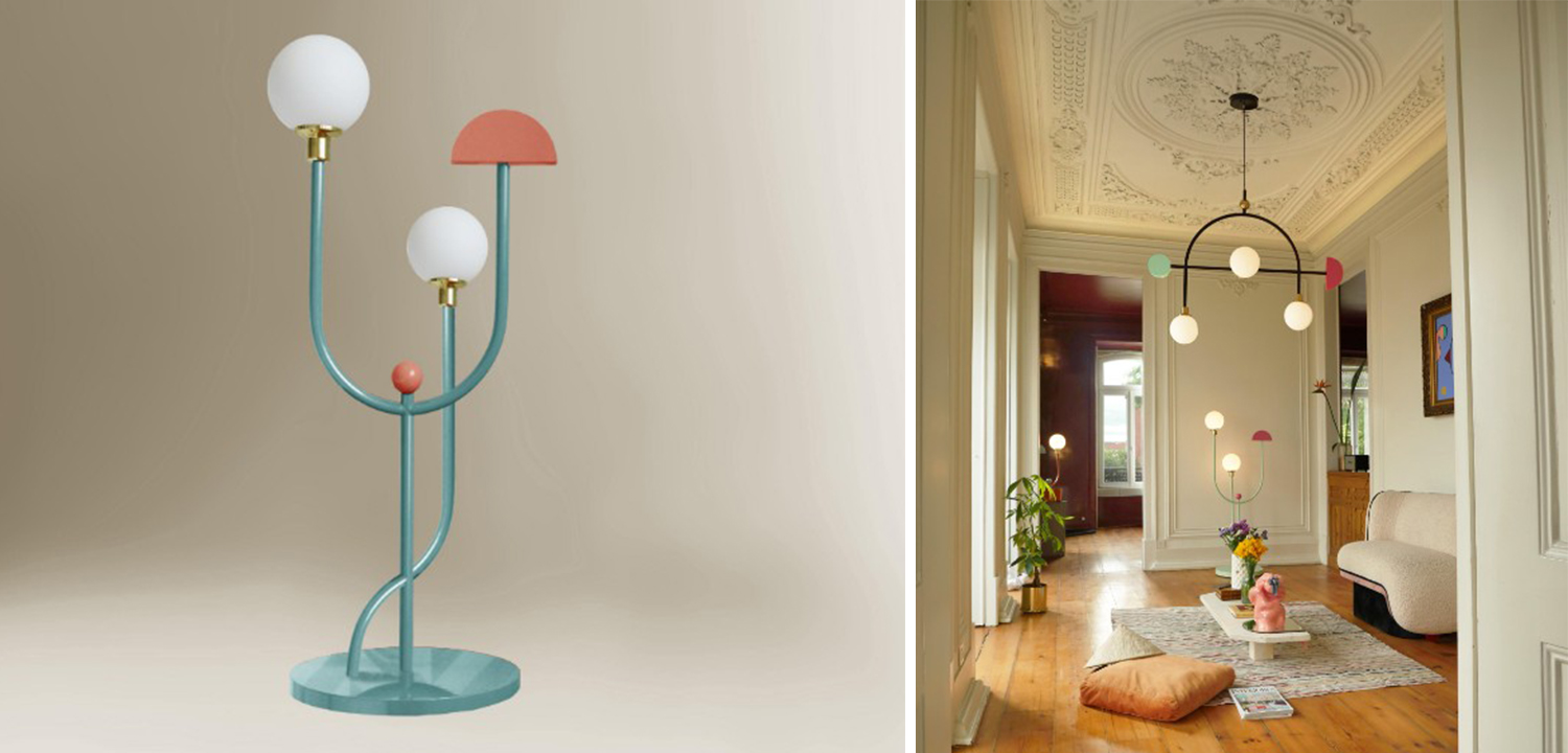 Дизайнерская Напольная Лампа Floor Lamp Design Lighting Deco Dovain Studio Sergio Prieto Designer - фото