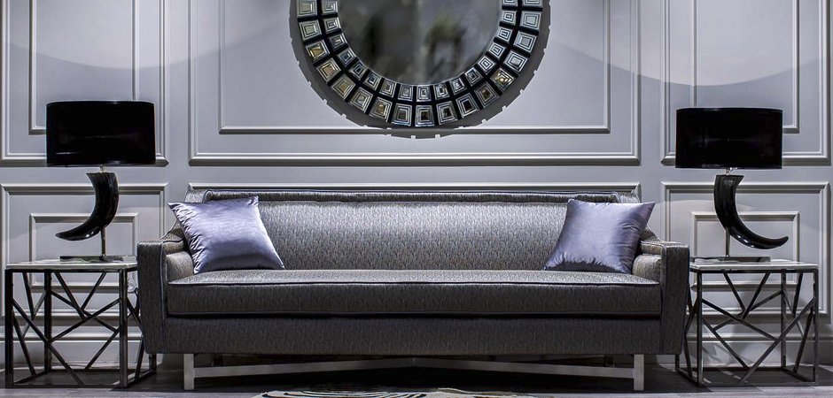 Приставной стол Serene Furnishing Chrome Marble Top Side Table Приставной стол Serene Furnishing Chrome Marble Top Side Table - Loft-Concept в Перми