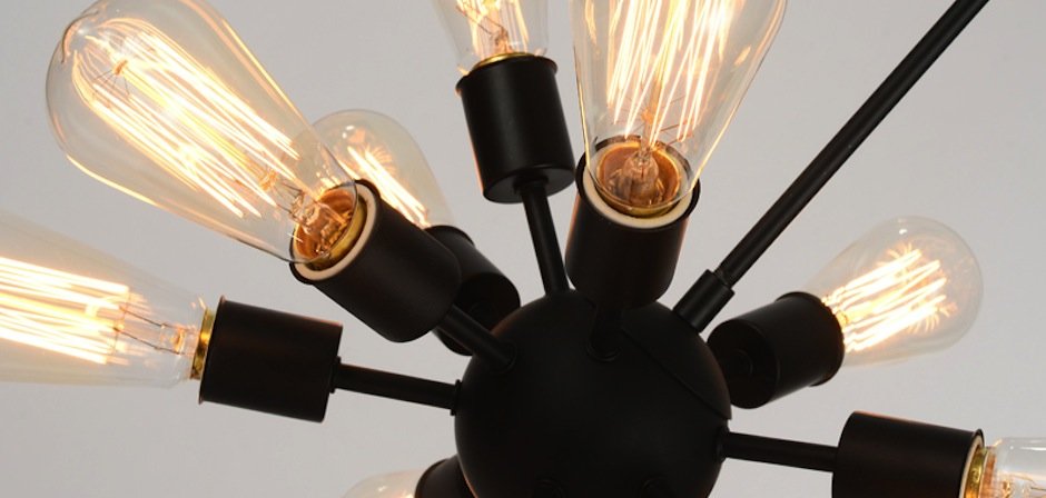 Люстра Loft Industrial Sputnik Chandelier 50 12 Люстра Loft Industrial Sputnik Chandelier 50 12 - Loft-Concept в Перми