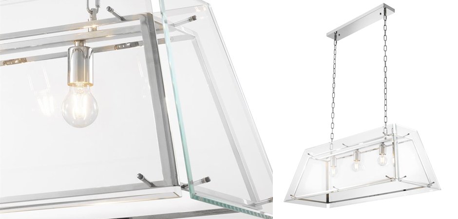 Люстра Chandelier Azure L Nickel - Loft-Concept в Перми