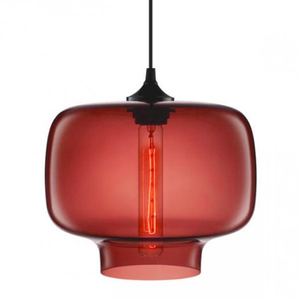 Подвесной светильник Jeremy Pyles Jeremy Oculo Pendant Light Красный (Red) Дымчатый (Smoke) Сливовый (Plum) Сапфир (Sapphire) Шоколад (Chocolate) Кристалл (Crystal) Серый (Gray) Янтарь (Amber) в Перми | Loft Concept 