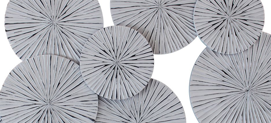 Арт-объект Apollo Gray Wall Plaque Disc Арт-объект Apollo Gray Wall Plaque Disc - Loft-Concept в Перми