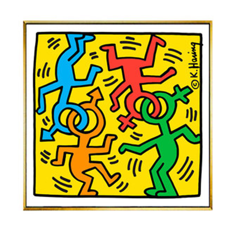 Постер Keith Haring 18 Мульти в Перми | Loft Concept 