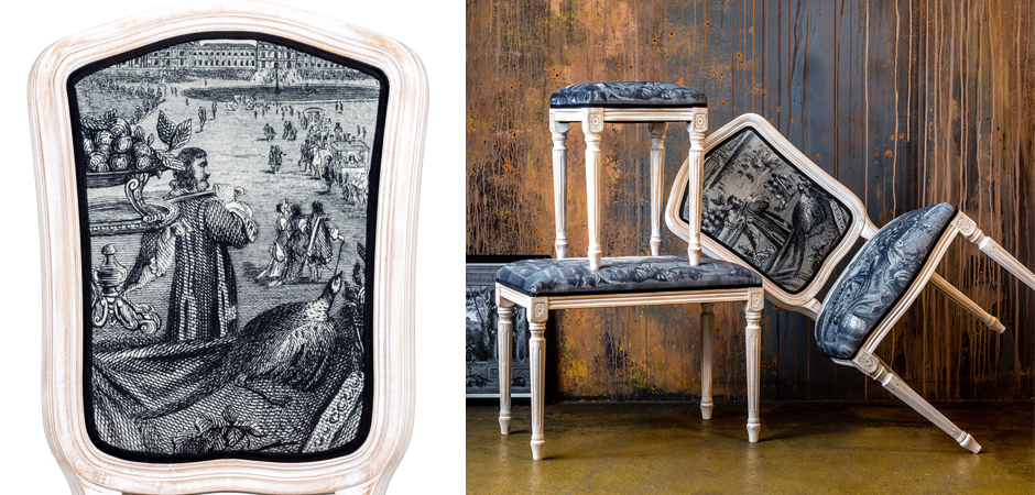 Стул Tuileries Square Stool Стул Tuileries Square Stool - Loft-Concept в Перми