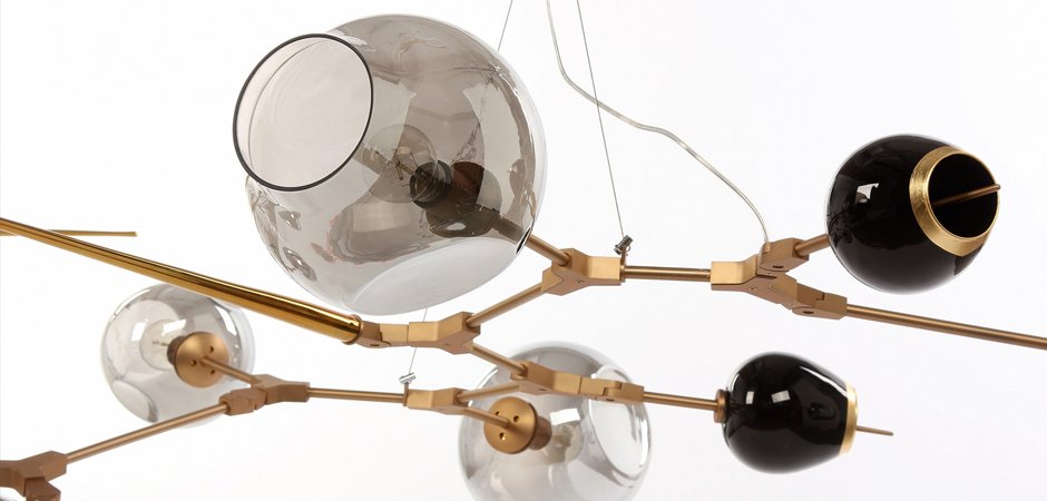 ЛЮСТРА Chandelier bubbles and thorns 6 плафонов ЛЮСТРА Chandelier bubbles and thorns 6 плафонов - Loft-Concept в Перми