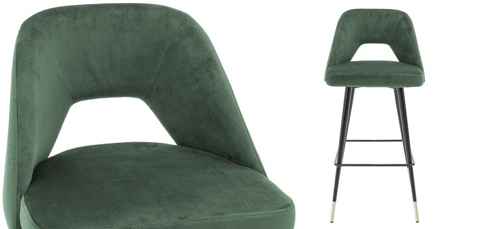 Барный стул Eichholtz Bar Stool Avorio Green - фото №1