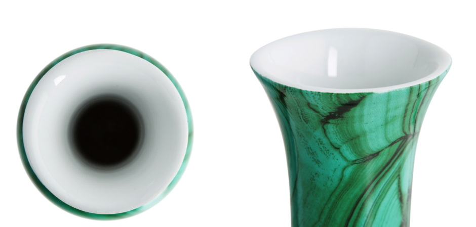 Ваза Malachite Vase vanessa Ваза Malachite Vase vanessa - Loft-Concept в Перми