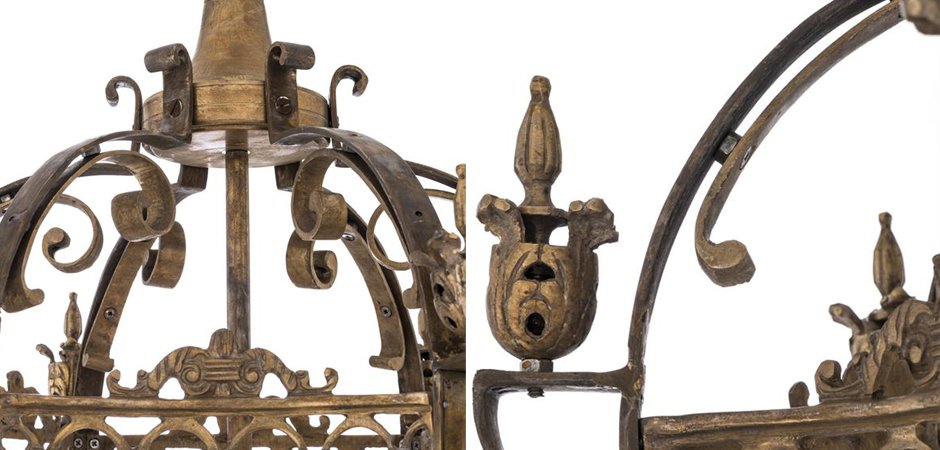 Люстра Eichholtz Lantern Place Des Vosges - фото №1