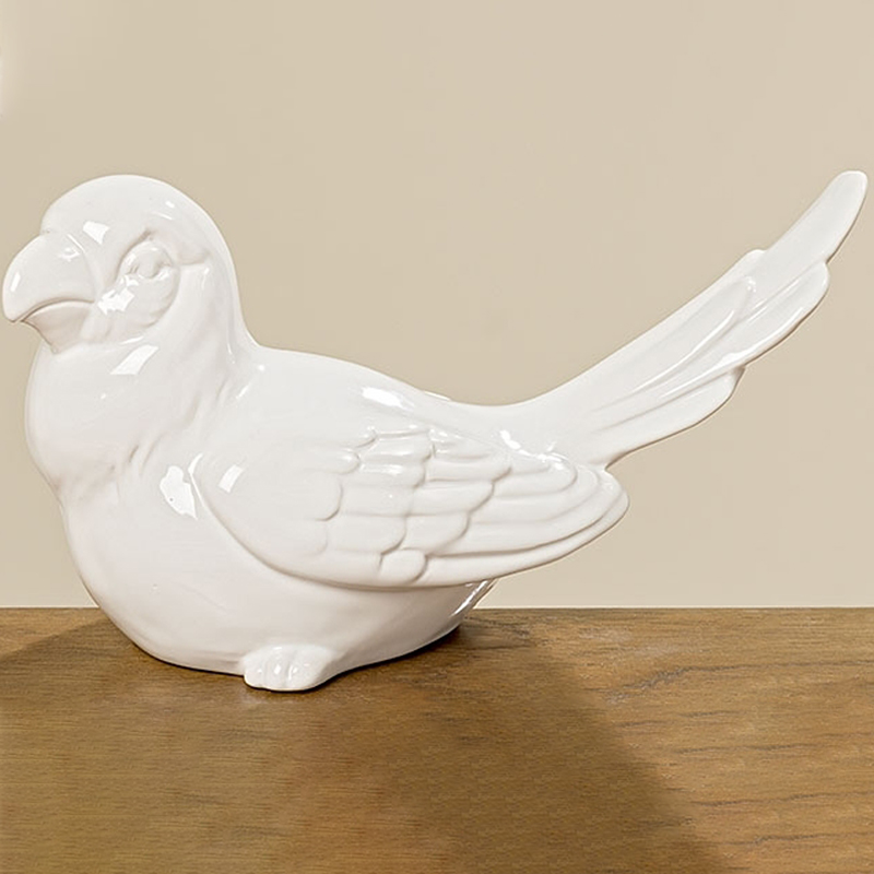 Статуэтка White Parrot Figurine Белый в Перми | Loft Concept 