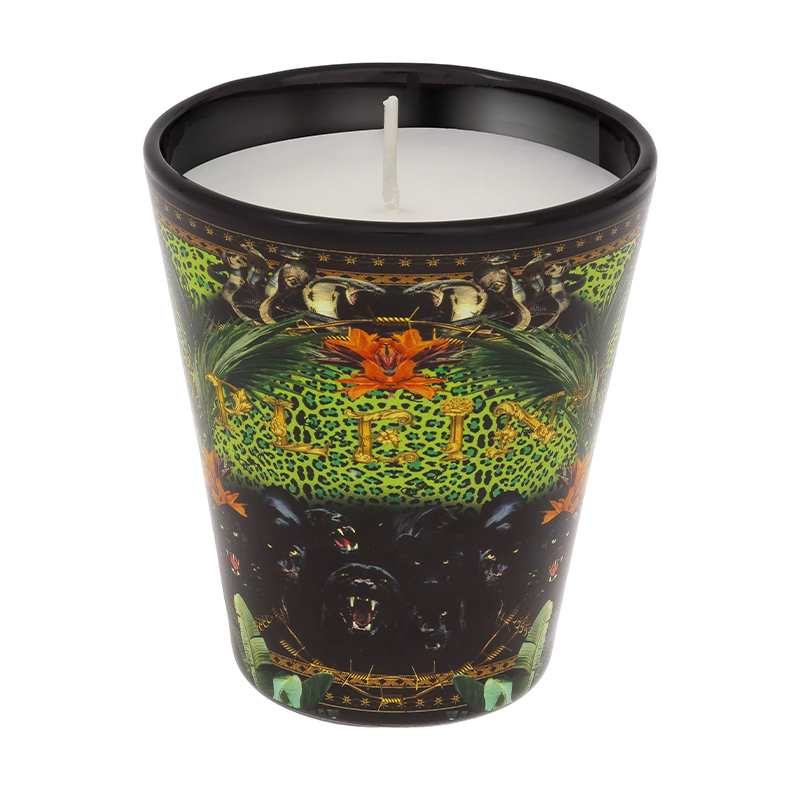 Свеча Philipp Plein Candle Jungle S Черный Мульти в Перми | Loft Concept 