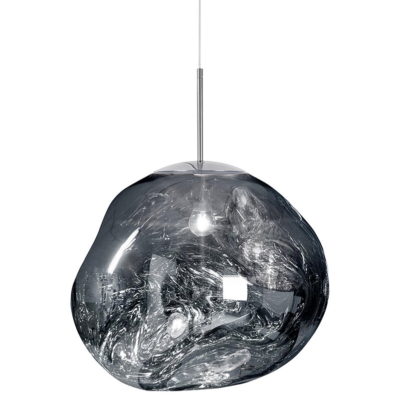 Подвесной светильник Tom Dixon Melt Pendant Silver Серый Серебряный в Перми | Loft Concept 