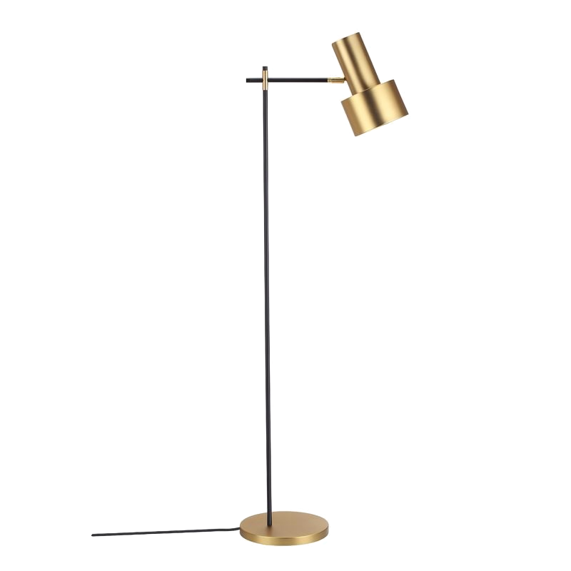 Торшер Margarita Brass Floor Lamp Латунь в Перми | Loft Concept 