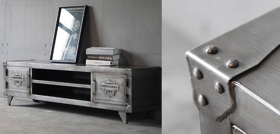 TV-тумба Loft Safe с полками TV-тумба Loft Safe с полками - Loft-Concept в Перми