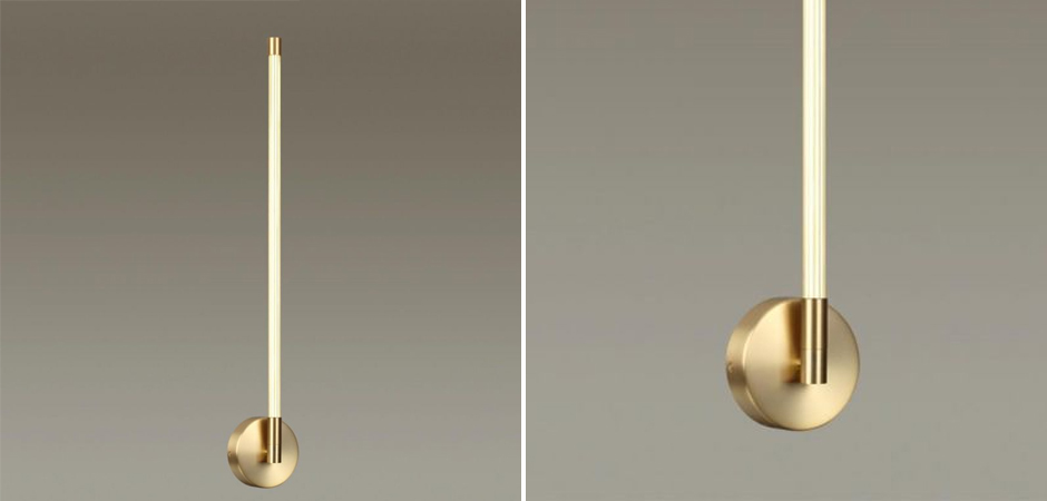 Бронзовое Бра Trumpet tube светодиодное Бронзовое Бра Trumpet tube светодиодное - Loft-Concept в Перми