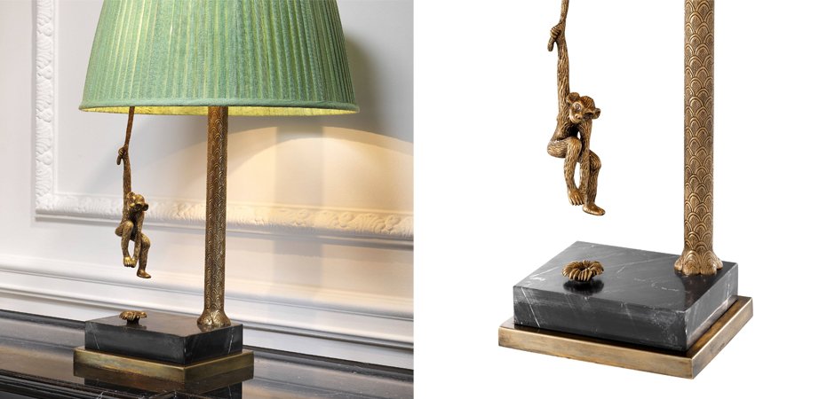 Настольная лампа Джунгли Table Lamp Jungle Green Настольная лампа Джунгли Table Lamp Jungle Green - Loft-Concept в Перми