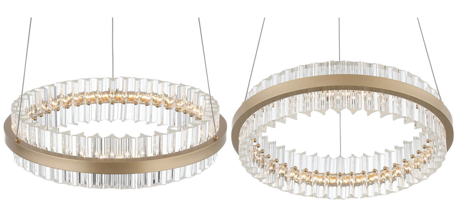 Люстра Ring Horizontal Gold Люстра Ring Horizontal Gold - Loft-Concept в Перми