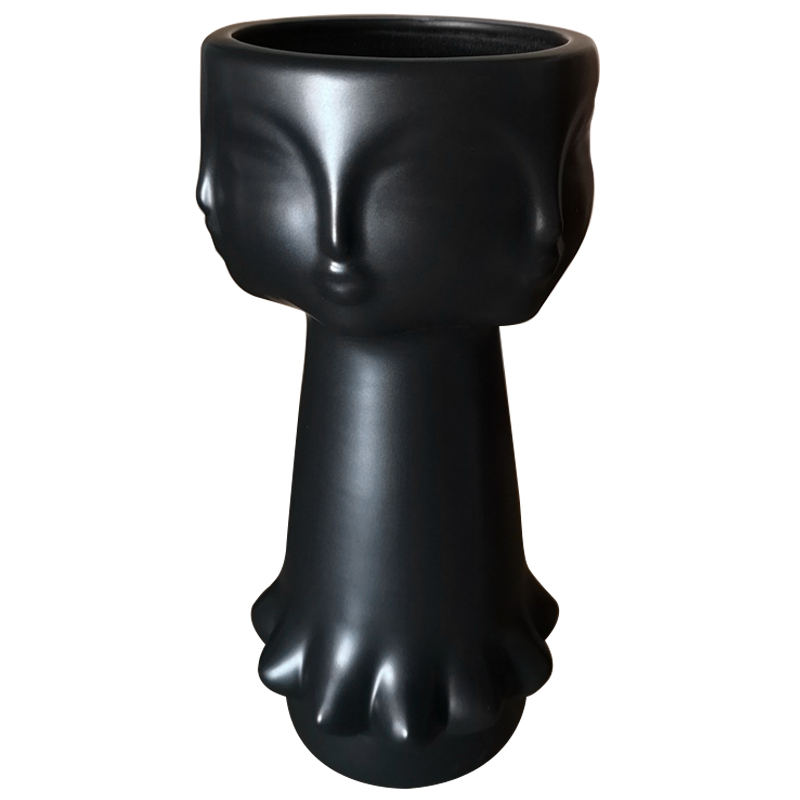 Декоративная ваза GEROGIA VASE II Black Vase Черный в Перми | Loft Concept 