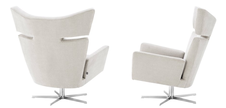 Кресло Eichholtz Swivel Chair Eduardo Кресло Eichholtz Swivel Chair Eduardo - Loft-Concept в Перми