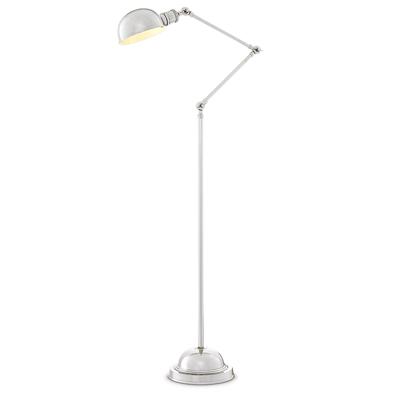 Торшер Eichholtz Floor Lamp Soho Nickel Никель в Перми | Loft Concept 