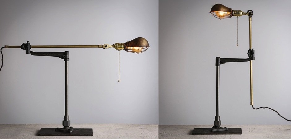 Настольный светильник Steampunk Extension Pole Table Настольный светильник Steampunk Extension Pole Table - Loft-Concept в Перми